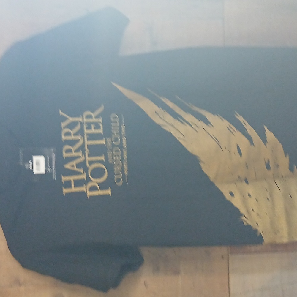 Warner Bros. Black and Gold Harry Potter Tee
